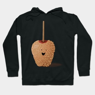 Happy Little Caramel Apple Illustration Hoodie